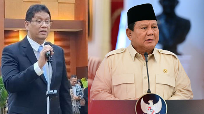 Presiden Prabowo Subianto dan Menteri Keuangan Purbaya