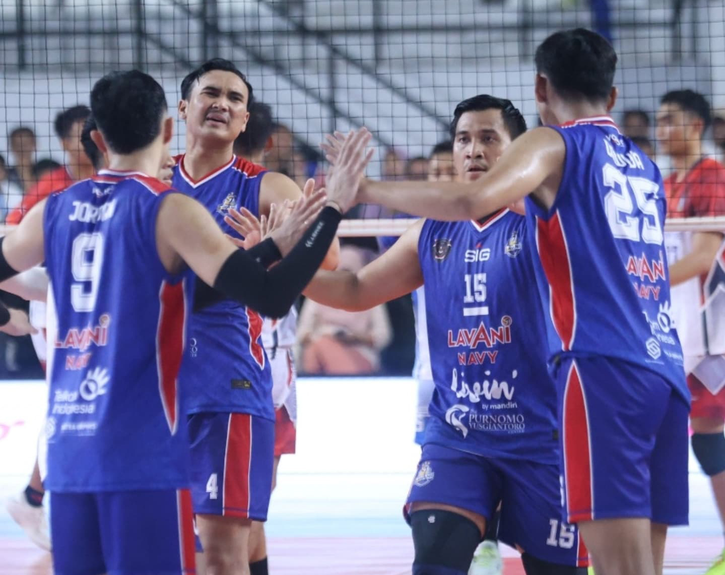 Laga pembuka babak final four Livoli Divisi Utama 2025 akan mempertemukan juara bertahan LavAni Navy melawan Indomaret Sidoarjo pada Jumat, 10 Oktober 2025.