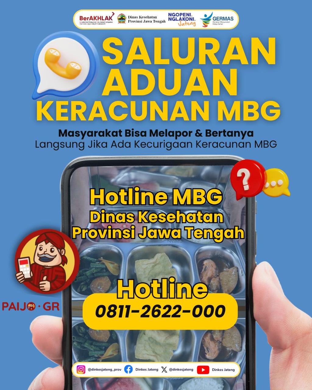 Hotline aduan MBG