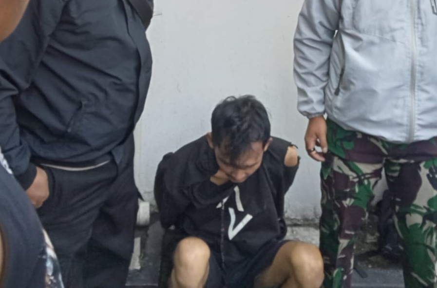 Pelaku penodongan kasus Indomaret tertangkap warga di Banyumanik