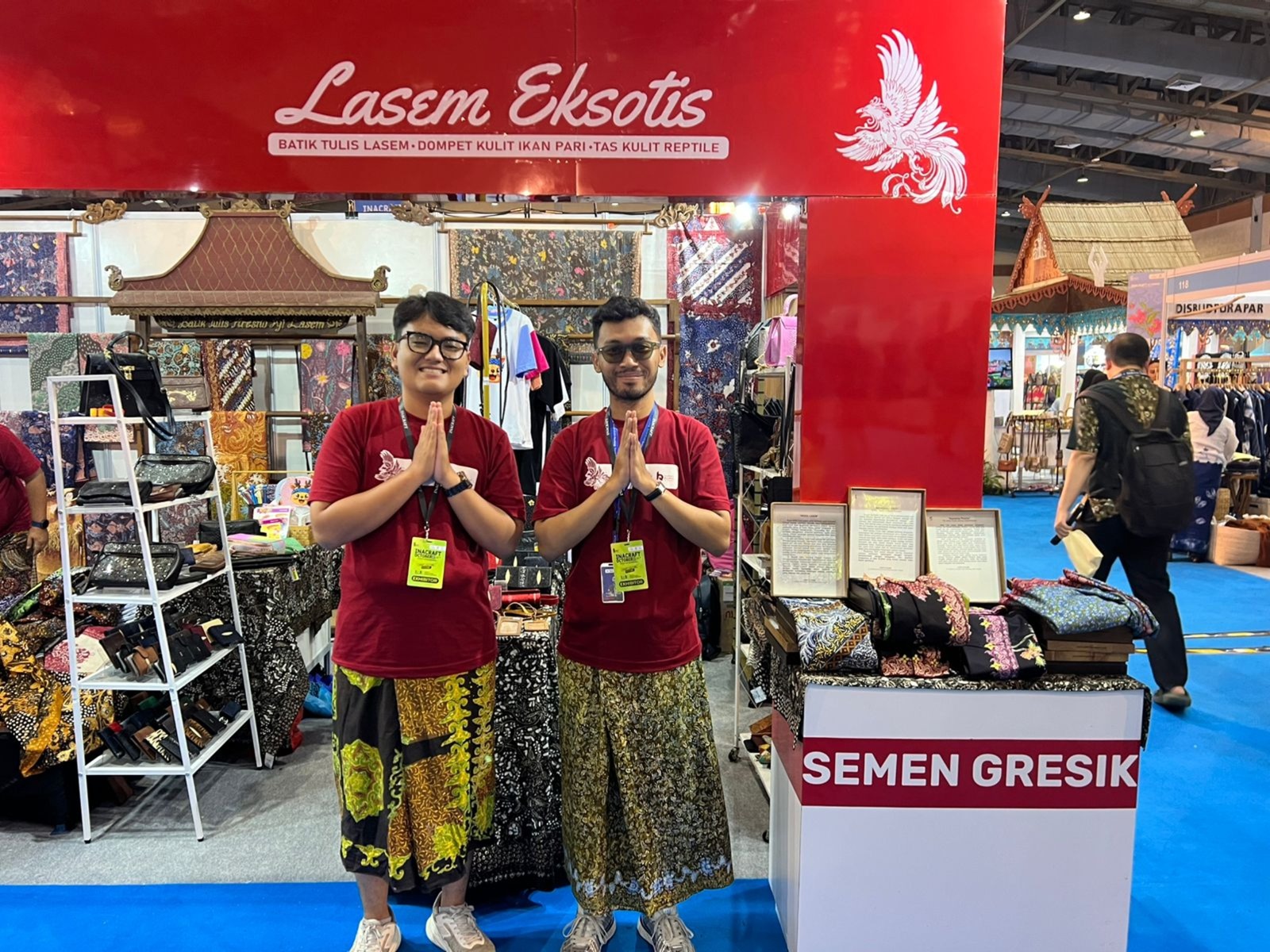 Rumah BUMN (RB) Rembang Semen Gresik ikut serta dalam ajang pameran kerajinan terbesar di Asia Tenggara, Inacraft 2025, yang digelar di Jakarta International Convention Center (JICC)
