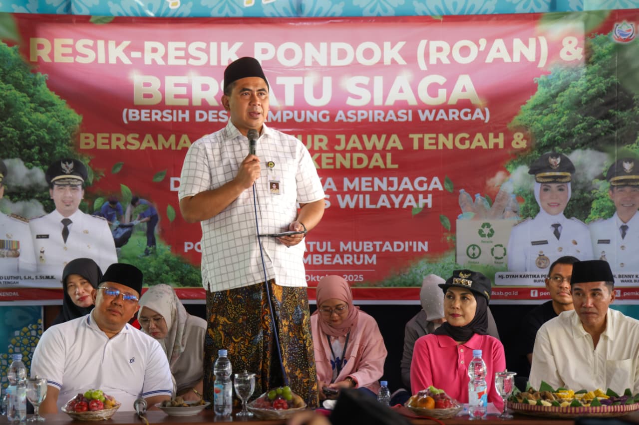 Wakil Gubernur Jawa Tengah Taj Yasin Maemoen saat berkunjung ke Pondok Pesantren Hidayatul Mubtadi