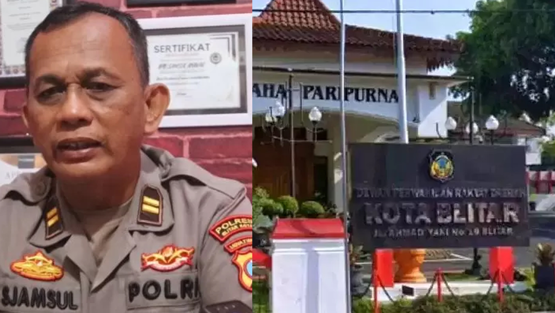Kasi Humas Polres Blitar Kota, Iptu Samsul Anwar