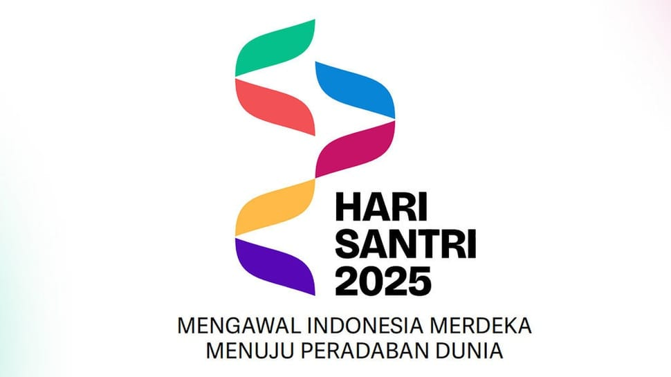 Logo Hari Santri 2025