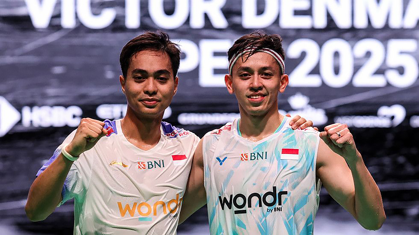 Muhammad Rian Ardianto/Rahmat Hidayat melaju ke babak 16 besar Prancis Open 2025 setelah mengalahkan wakil India, Satwiksairaj Rankireddy/Chirag Shetty 21-18, 22-20.