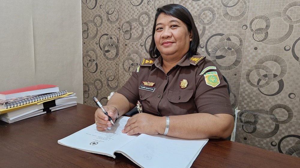 Kasi Perdata dan Tata Usaha Negara (Datun) Kejari Kota Magelang Hasrawati Musytari, SH, MH.