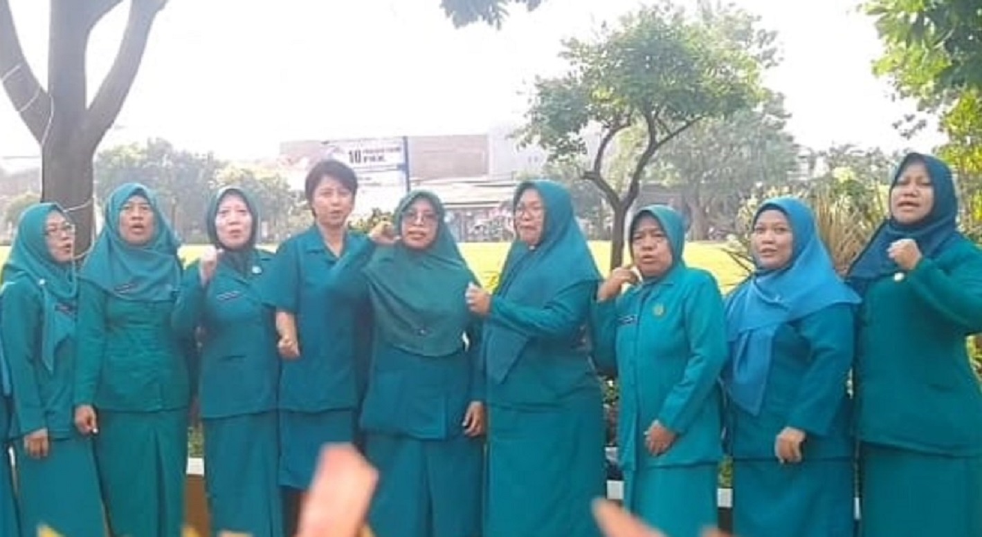 Ibu-ibu TP PKK menjadi motor kegiatan di RW 01 Karangayu.