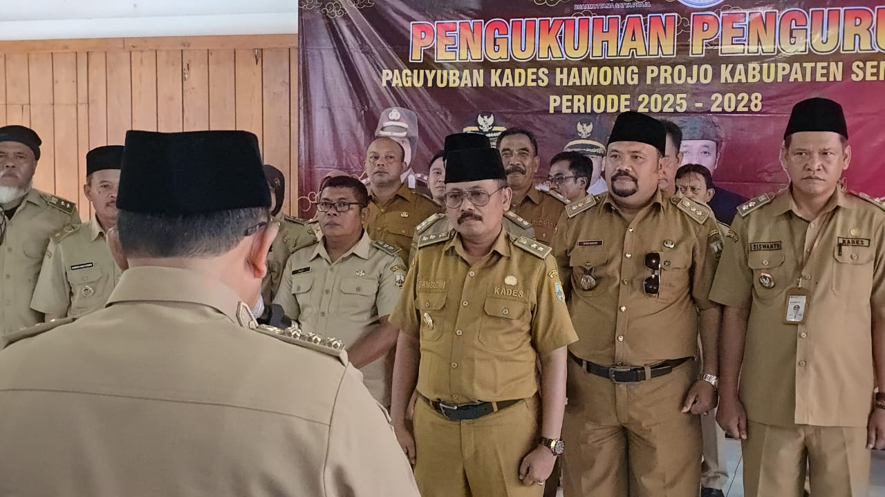 Samsudin dikukuhkan oleh Bupati Semarang H. Ngesti Nugraha, SH, MH sebagai ketua Hamong Projo untuk periode 2025&ndash;2028.   Pengukuhan berlangsung di Sumogawe, Senin (27/10/2025).