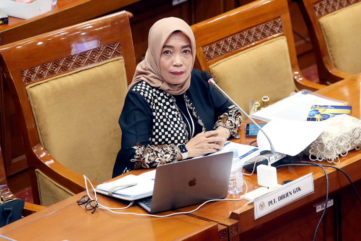 Direktur Jenderal Guru Tenaga Kependidikan dan Pendidikan Guru Nunuk Suryani