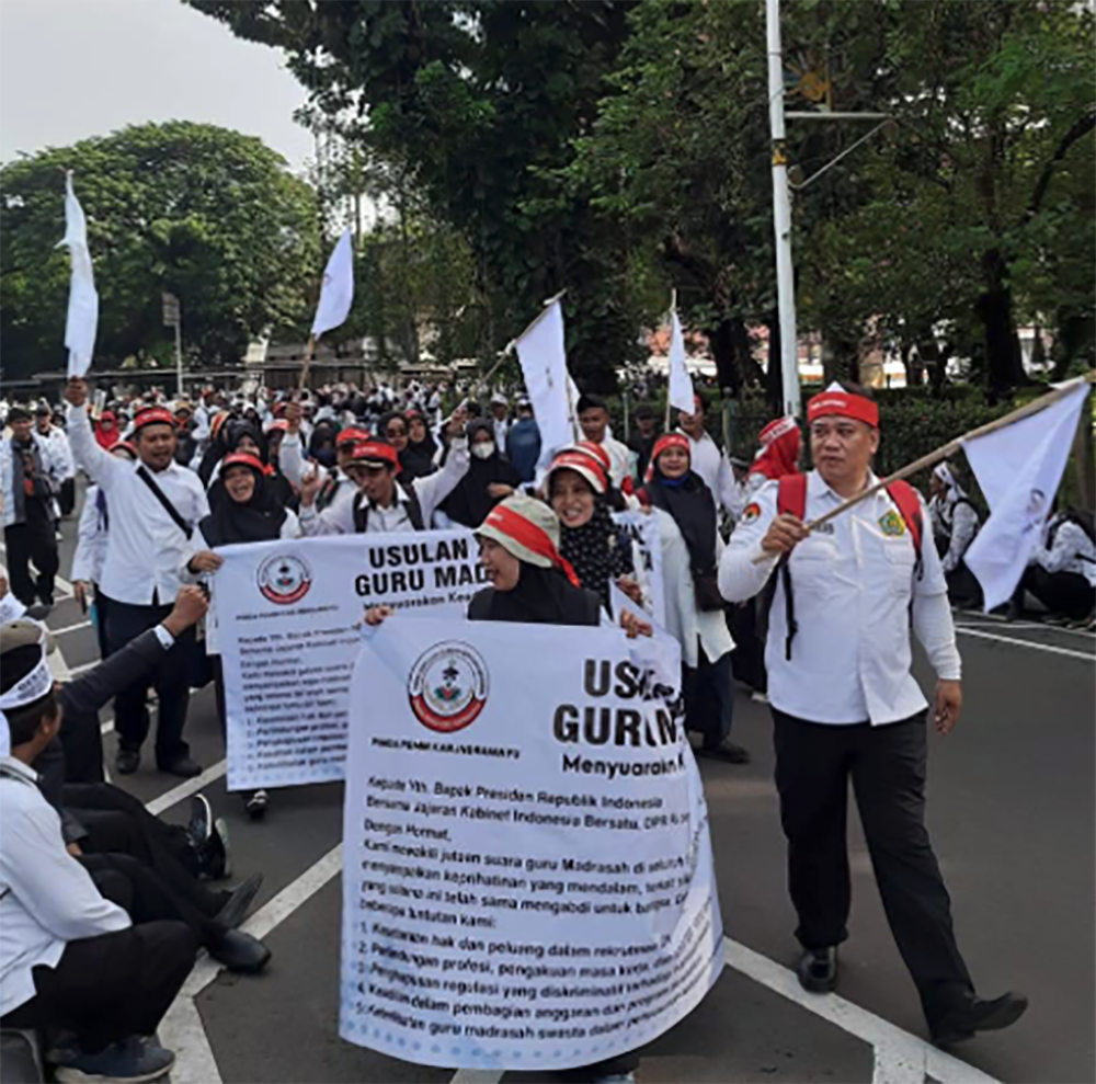 Ribuan Guru Honorer Demo Tuntut Hak Ini dan Diangkat Jadi ASN