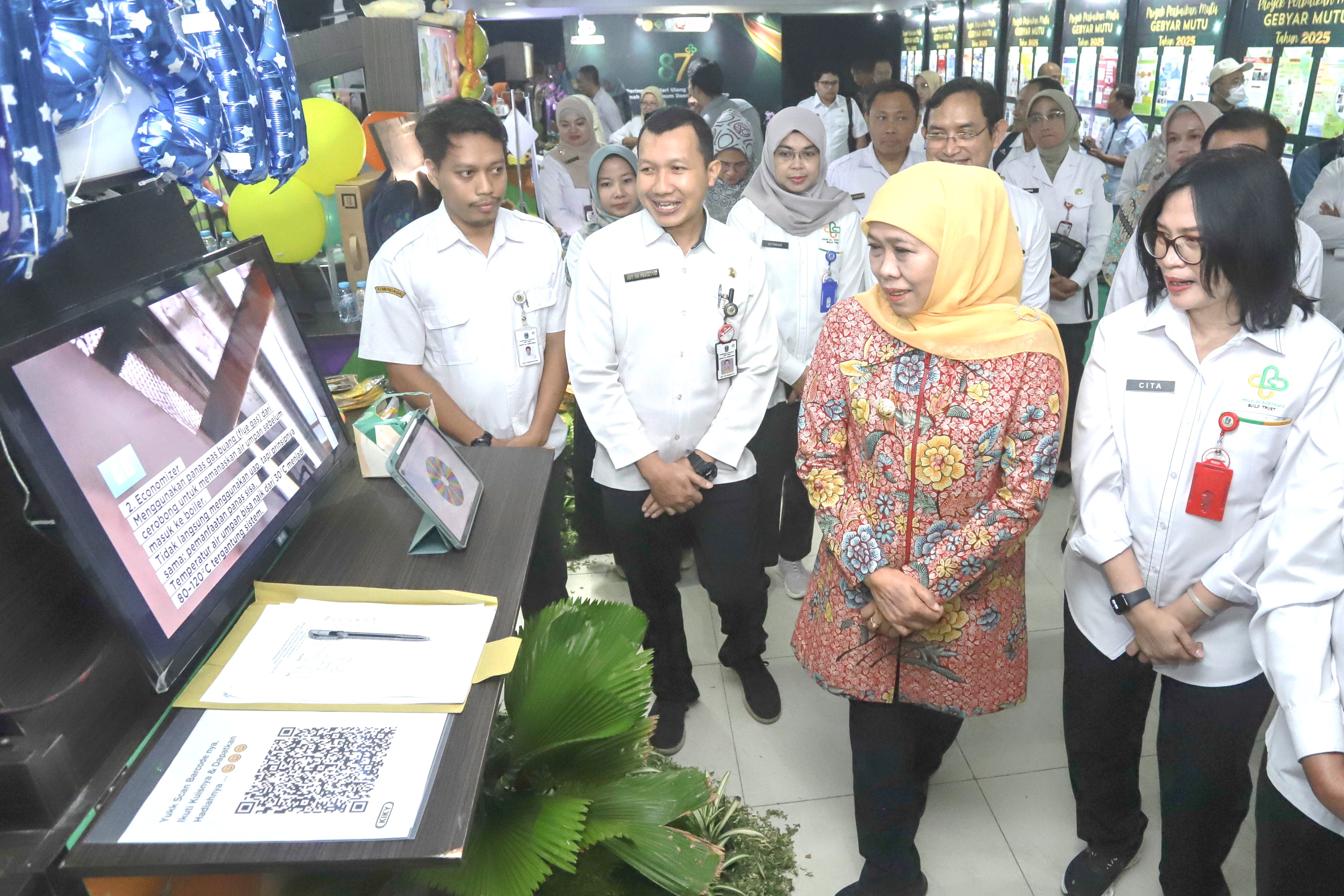TERUS BERINOVASI: RSUD Dr Soetomo terus berinovasi untuk terus memaksimalkan pelayanan kepada masyarakat.