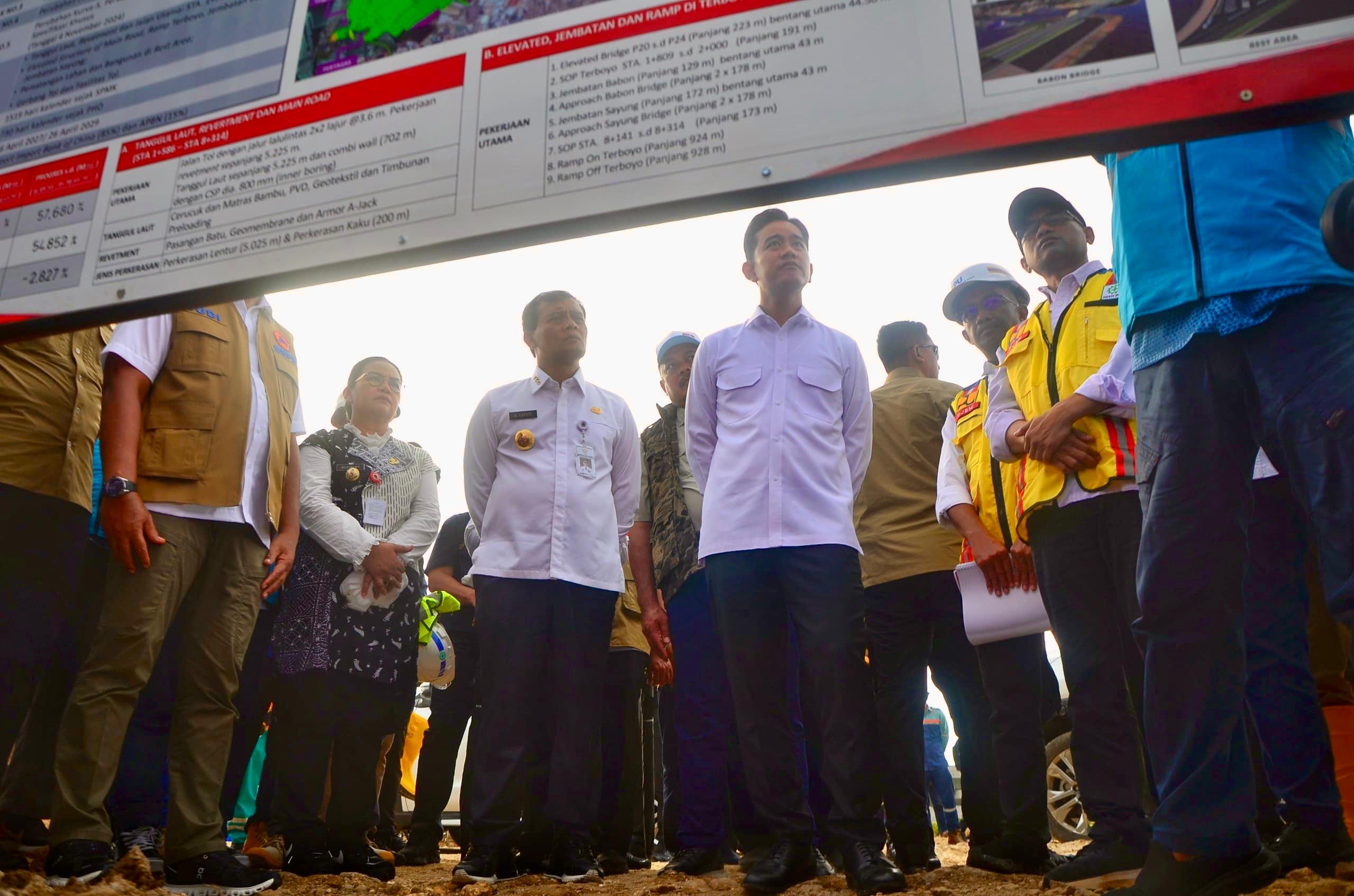 Wakil Presiden Gibran Rakabumin Raka mengapresiasi langkah Gubernur Ahmad Luthfi dalam penanganan banjir