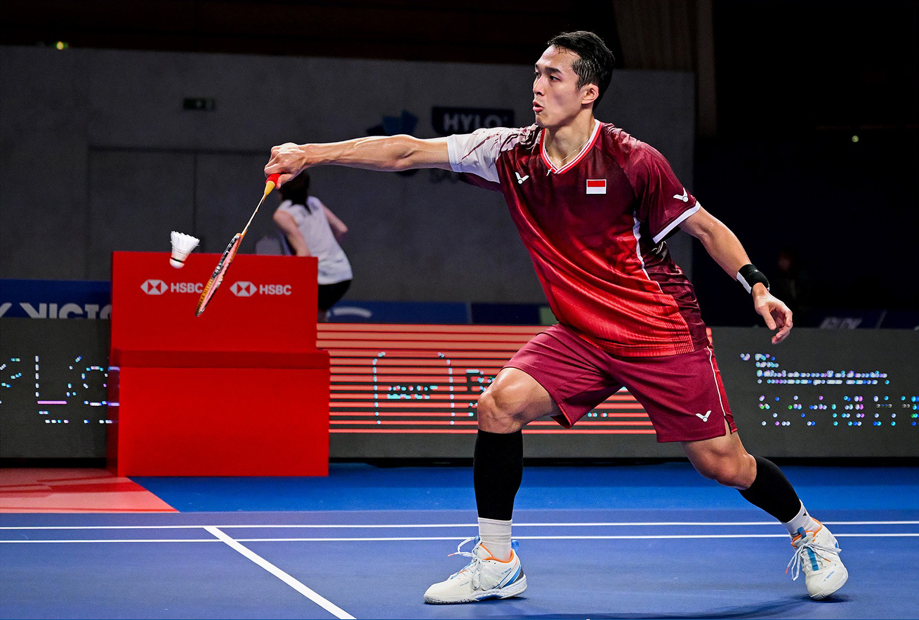 Unggulan kedua Jonatan Christie melaju ke babak final Hylo Open 2025 usai mengalahkan wakil Prancis, Alex Lanier dengan skor 18-21, 21-19, 21-9.