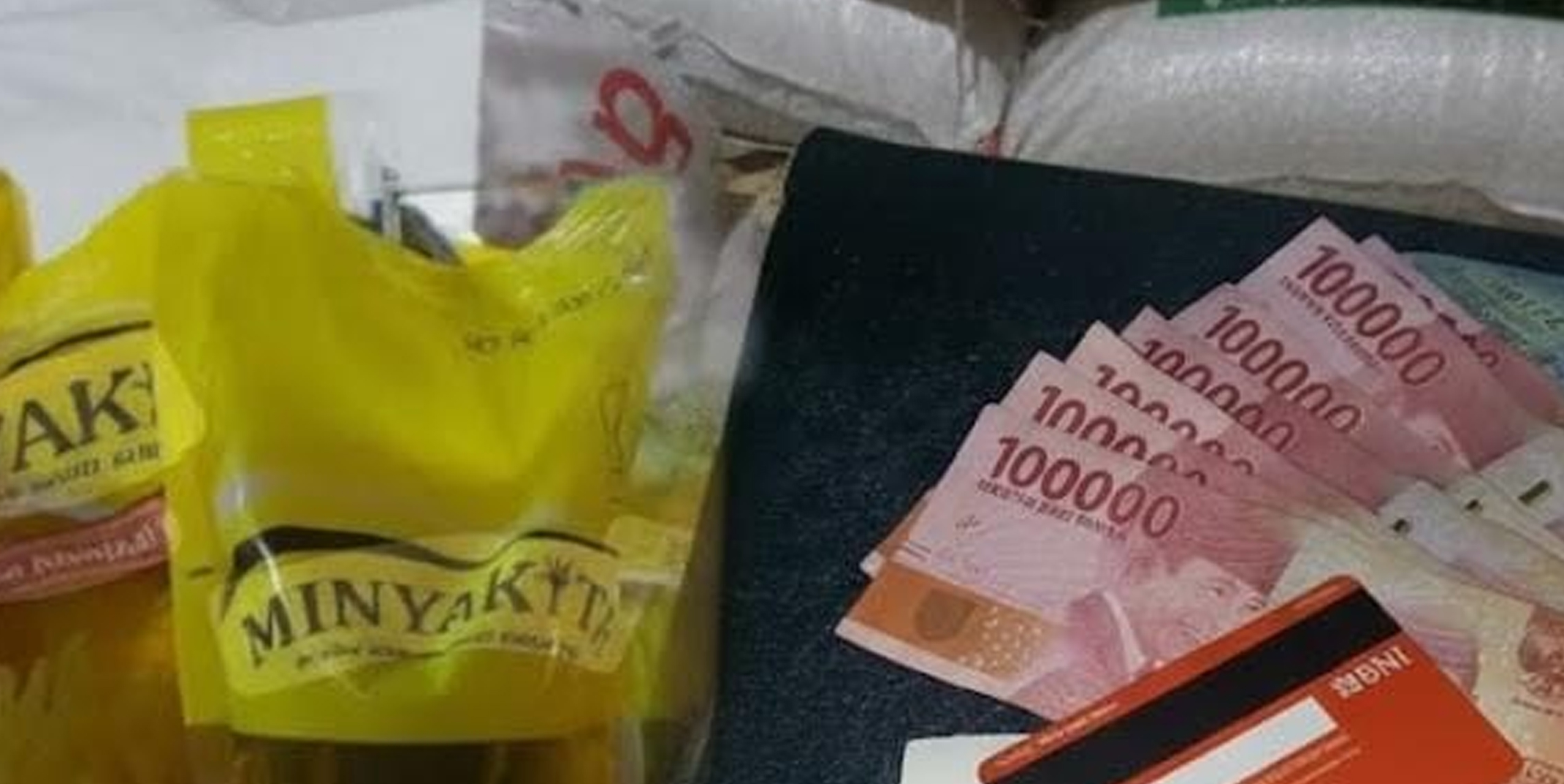 Bnatuan sosial uang tunai dan minyakita.