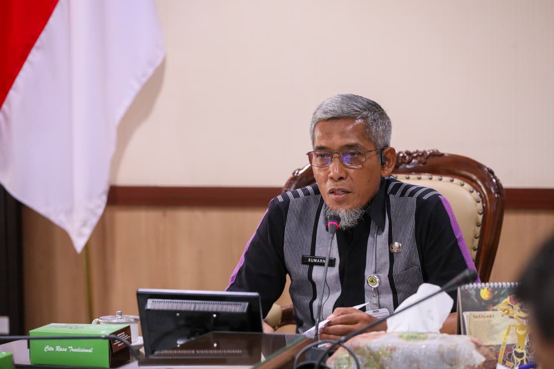 Sekretaris Daerah Jawa Tengah,vSumarno mewakili Gubernur Jawa Tengah Ahmad Luthfi