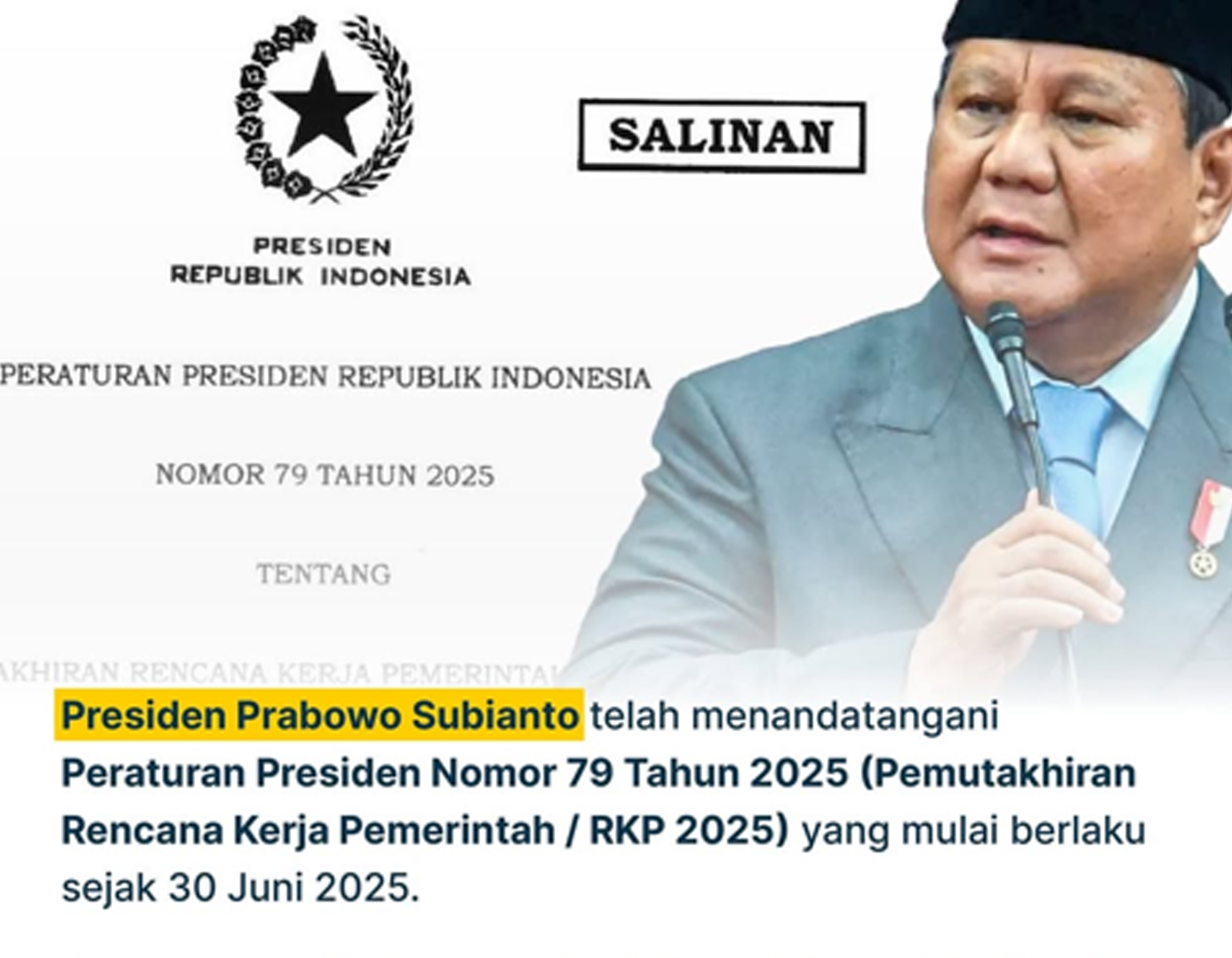 Perpres 79 tahun 2025