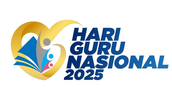 Logo hari guru nasional 2025