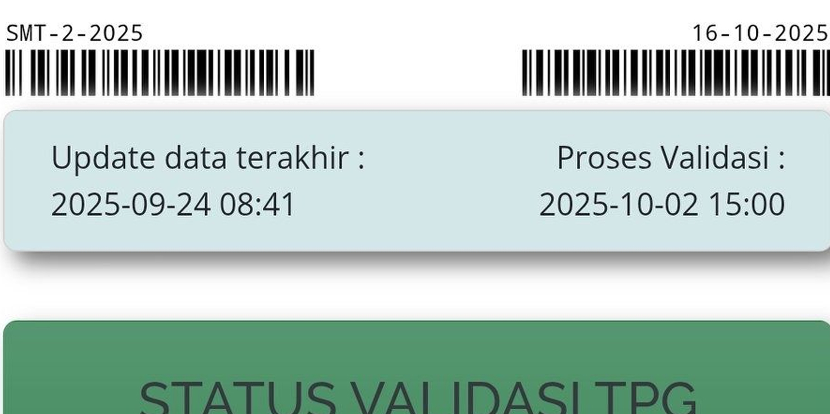 Tunjangan profesi guru