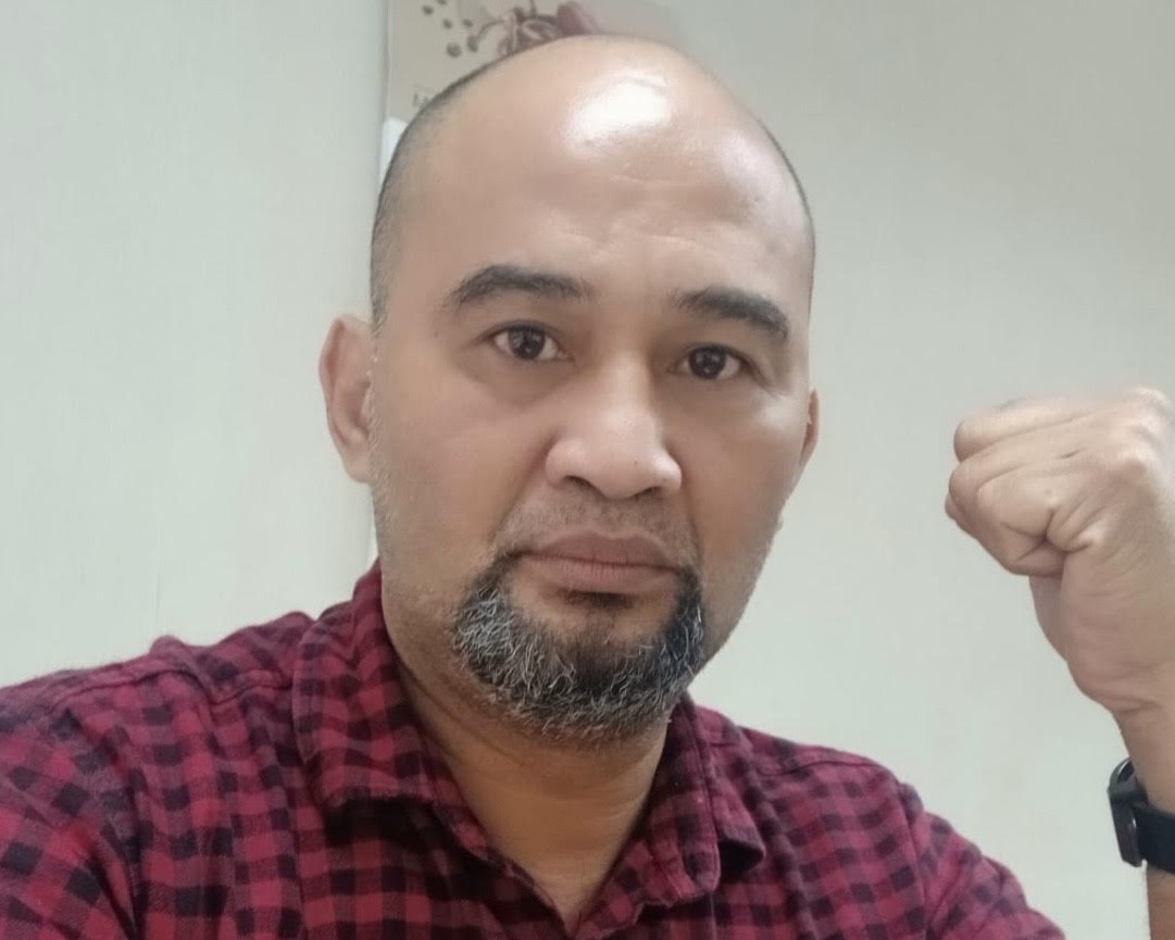 Tokoh tinju Jawa Tengah Sonny Rambing sekaligus putra dari pelatih Sutan Rambing Pelatih Legend Indonesia