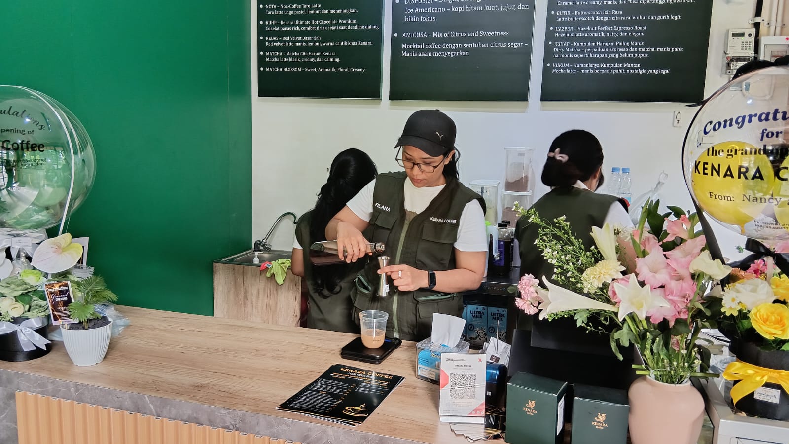Kenara Coffe menyajikan racikan dari resep turun temurun
