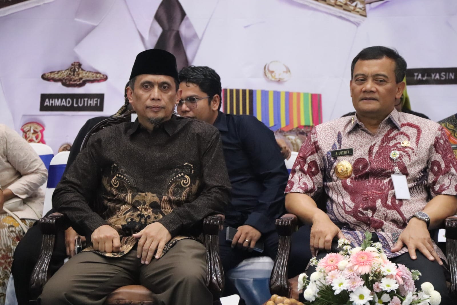 Wakil Ketua DPRD Provinsi Jawa Tengah, Setya Arinugroho bersama Gubernur Jawa Tengah Ahmad Luthfi