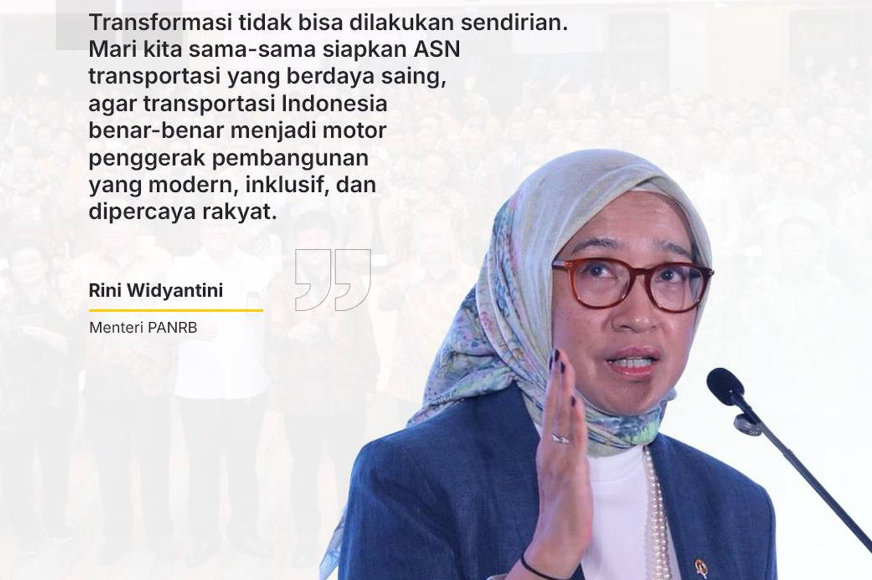 Menpan RB Rini Widyantini