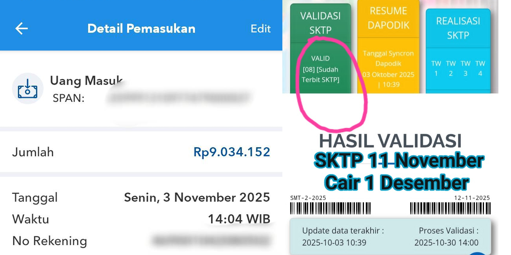 SKTP cair