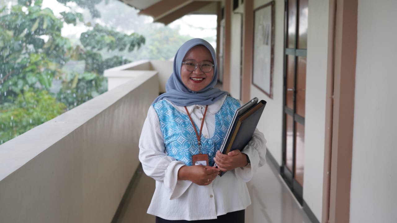 Dosen Undip Semarang, Annisa Firdauzi, S.P., M.P., juga sebagai penerima Beasiswa NCS atau Beasiswa TELADAN Tanoto Foundation.