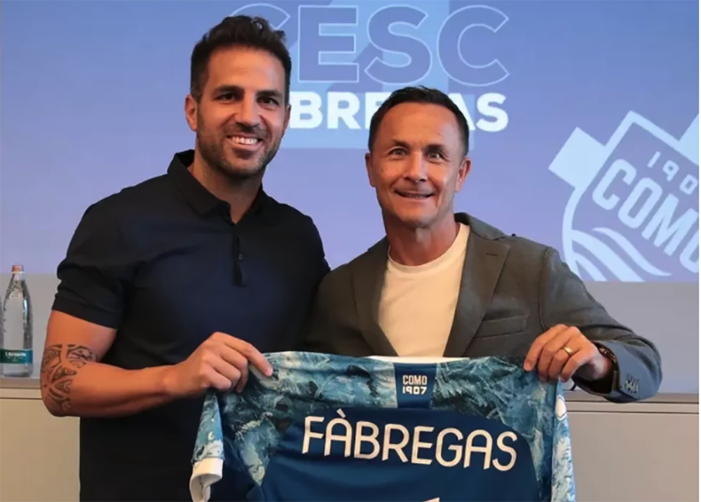 Mirwan Suarso Presiden Como Meminta Cesc Fabregas Memillihkan Pelatih Penggantinya