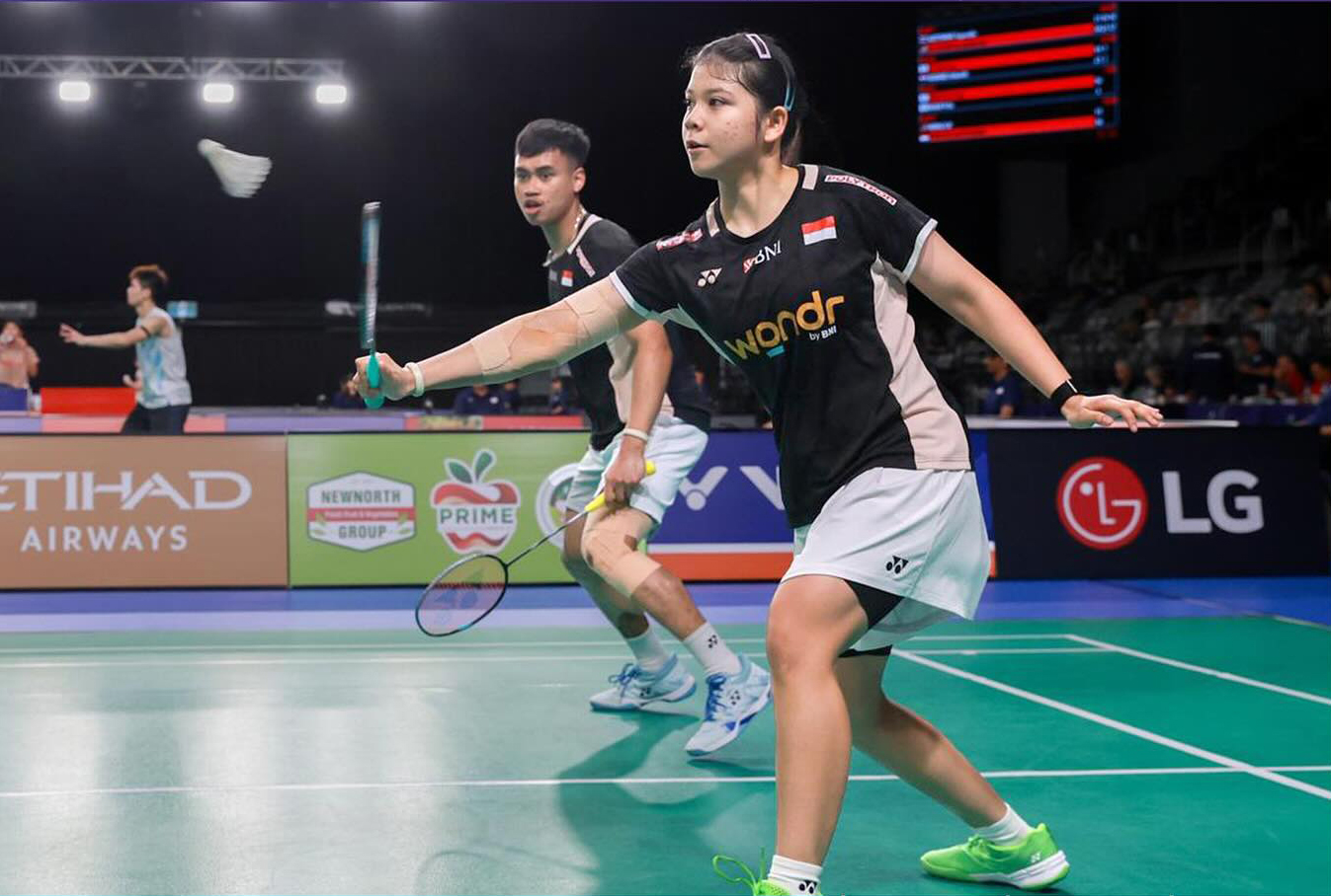 Jafar Hidayatullah/Felisha Alberta Nathaniel Pasaribu melaju ke babak 16 besar Australia Open 2025 usai mengandaskan wakil Malaysia, Jimmy Wong/Lai Pei Jing 21-16, 21-18.