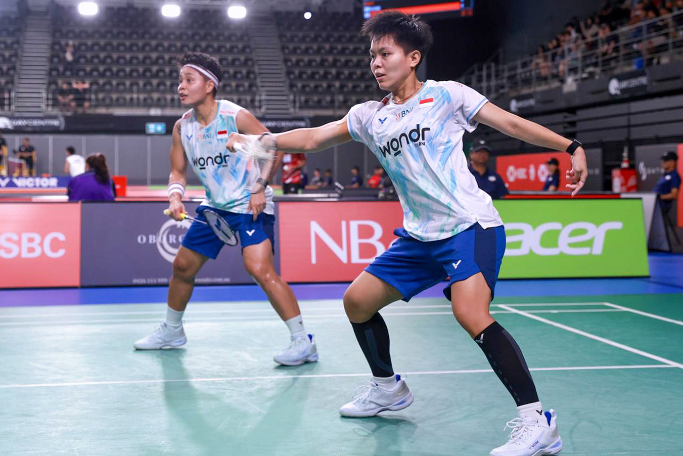 Apriyani Rahayu/Siti Fadia Silva Ramadhanti akan menghadapi rekan senegaranya Febi Setianingrum/Rachel Allessya Rose di babak perempatfinal Australia Open 2025.