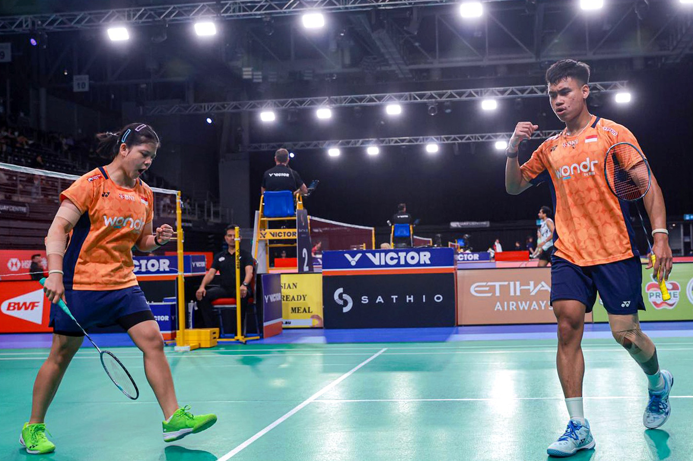 Unggulan kedua Jafar Hidayatullah/Felisha Alberta Nathaniel Pasaribu lolos ke babak perempatfinal Australia Open 2025 usai mengalahkan wakil Taiwan, Wu Guan Xun/Lee Chia Hsin 24-22, 21-14.