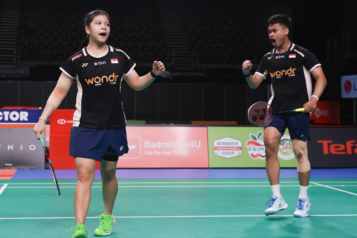 Jafar Hidayatullah/Felisha Alberta Nathaniel Pasaribu akan menghadapi wakil Thailand, Ruttanapak Oupthong/Jhenicha Sudjaipraparat di babak semifinal Australia Open 2025.