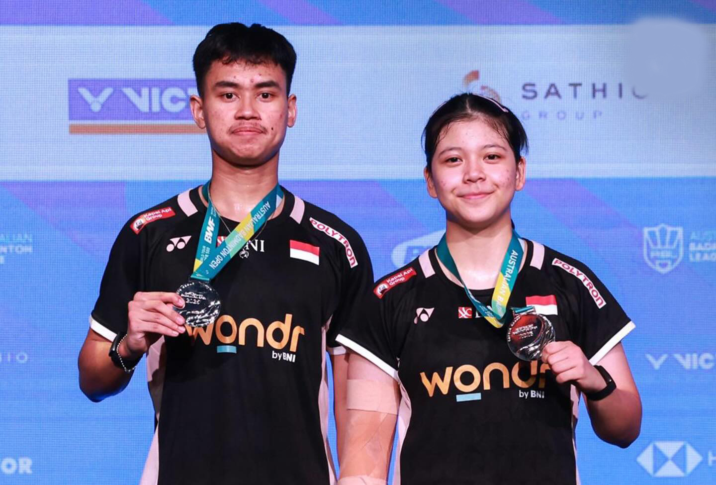 Jafar Hidayatullah/Felisha Alberta Nathaniel Pasaribu harus mengakui keunggulan wakil Malaysia Chen Tang Jie/Toh Ee Wei 16-21, 11-21 di babak final Australia Open 2025.