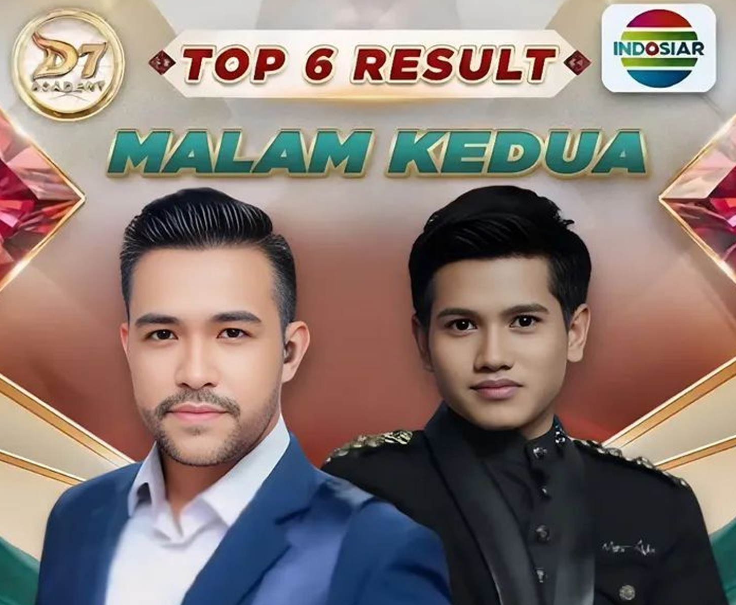 Top 6 Result malam kedua