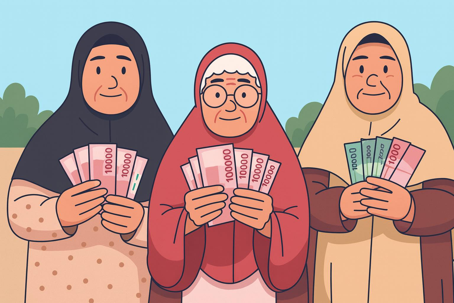 Penerima bantuan sosial