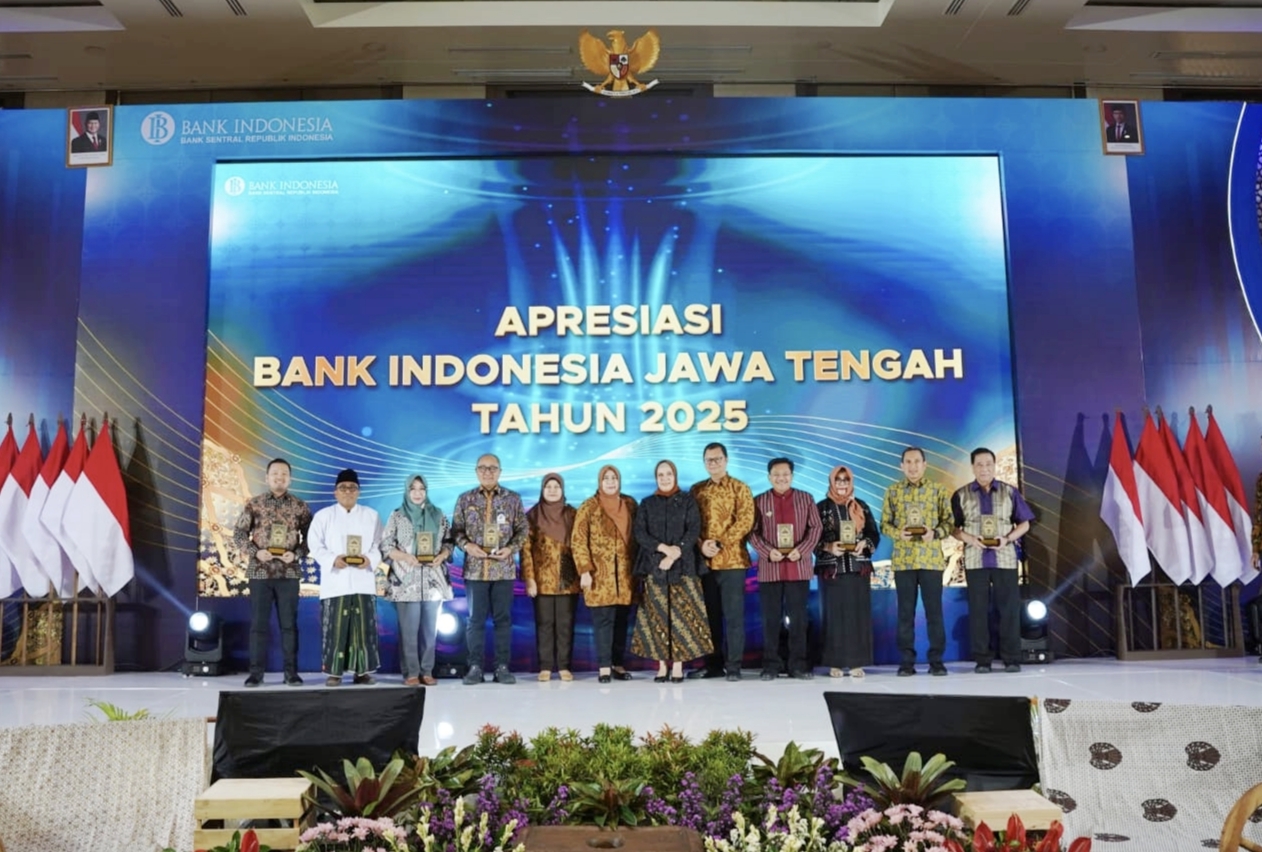 BI Jateng gelar PTBI 2025 berikan apresiasi kepada para mitra di Hotel Gumaya, Jumat (28/11).