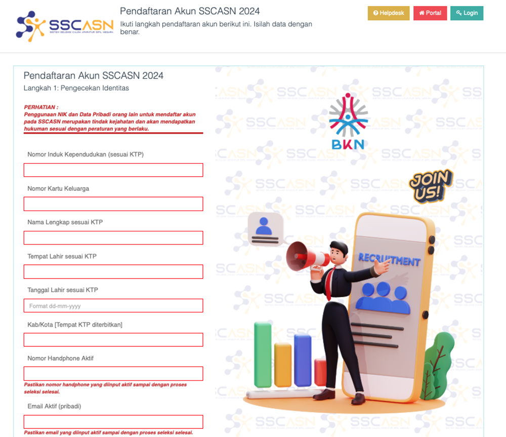 Cara Mudah Mengisi Profil SSCASN, Berikut Strategi Lolos Seleksi Admin CPNS 2026