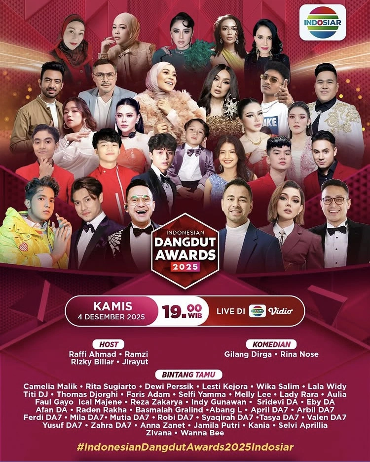 Penampilan peserta dangdut academy 7