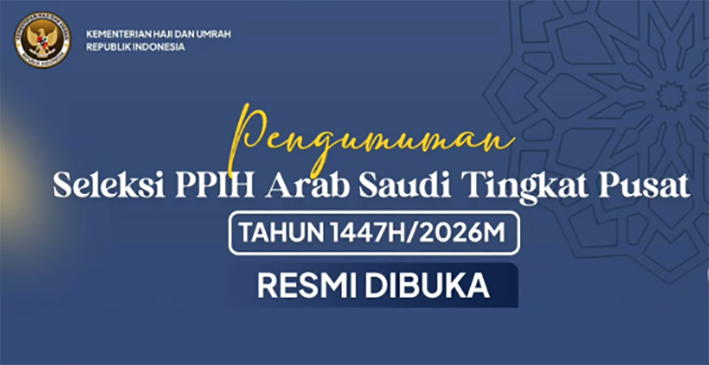 Lowongan Kerja 2025 Petugas Haji Pusat PPIH Arab Saudi Dibuka, Berikut Jadwal, Syarat dan Formasinya