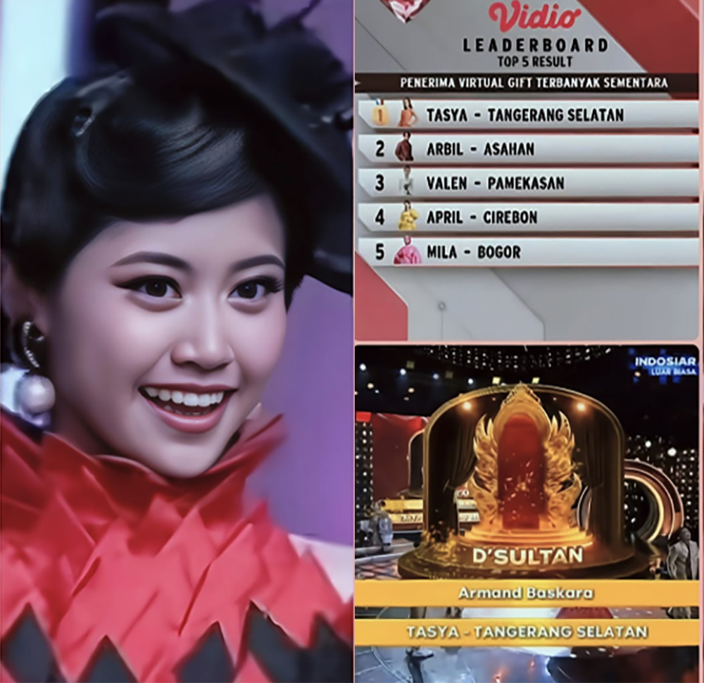 Banjir Air Mata: Ini Sosok Tasya Allesia Dangdut Academy 7 Dapat Gift D&rsquo;Sultan Pertama dan Nominal Rupiahnya