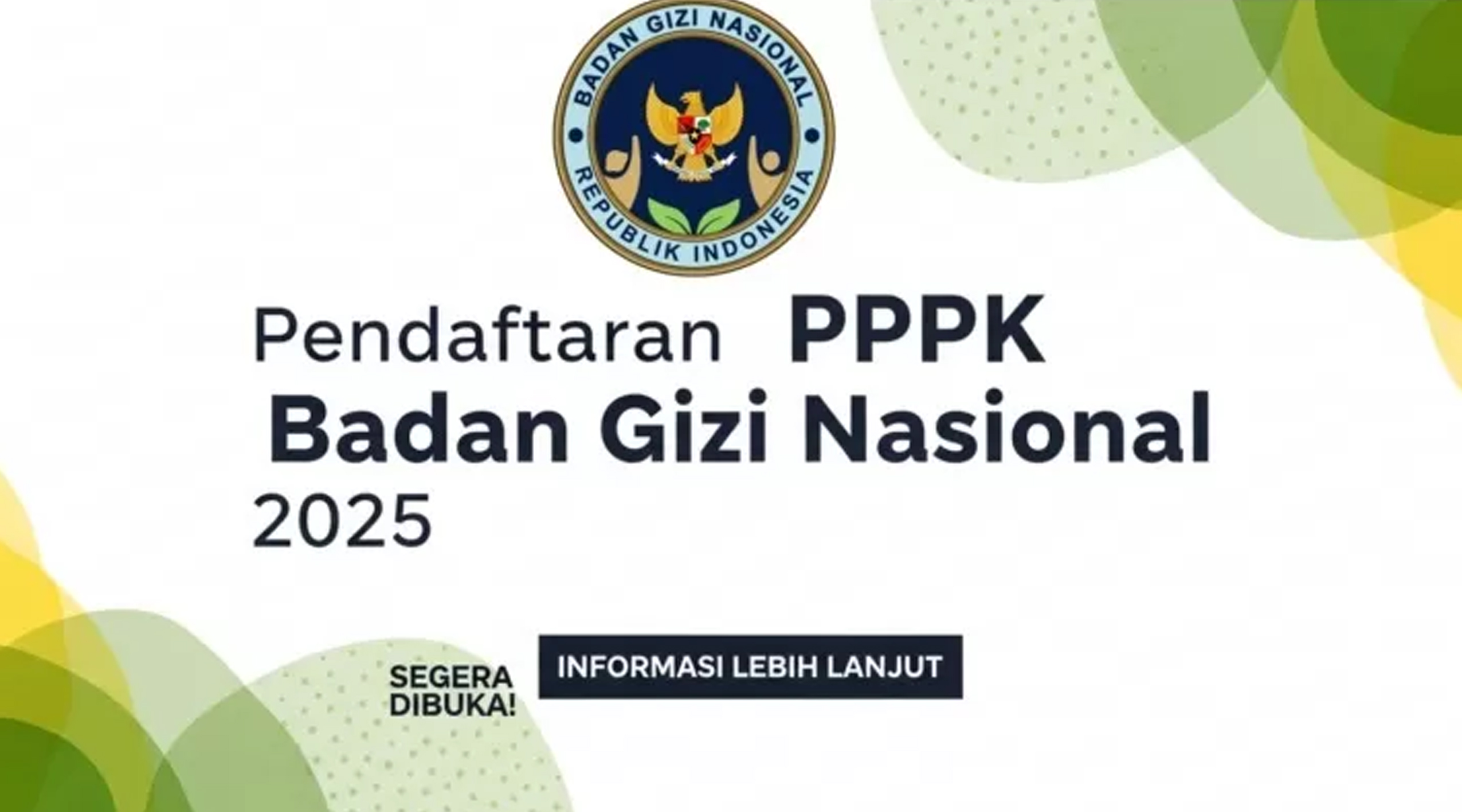 Pendaftaran PPPK Badan Gizi Nasional 2025