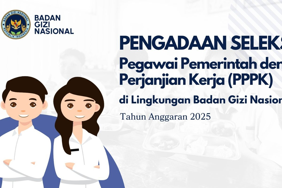 Ini link pendaftaran PPPK Badan Gizi Nasional 2025