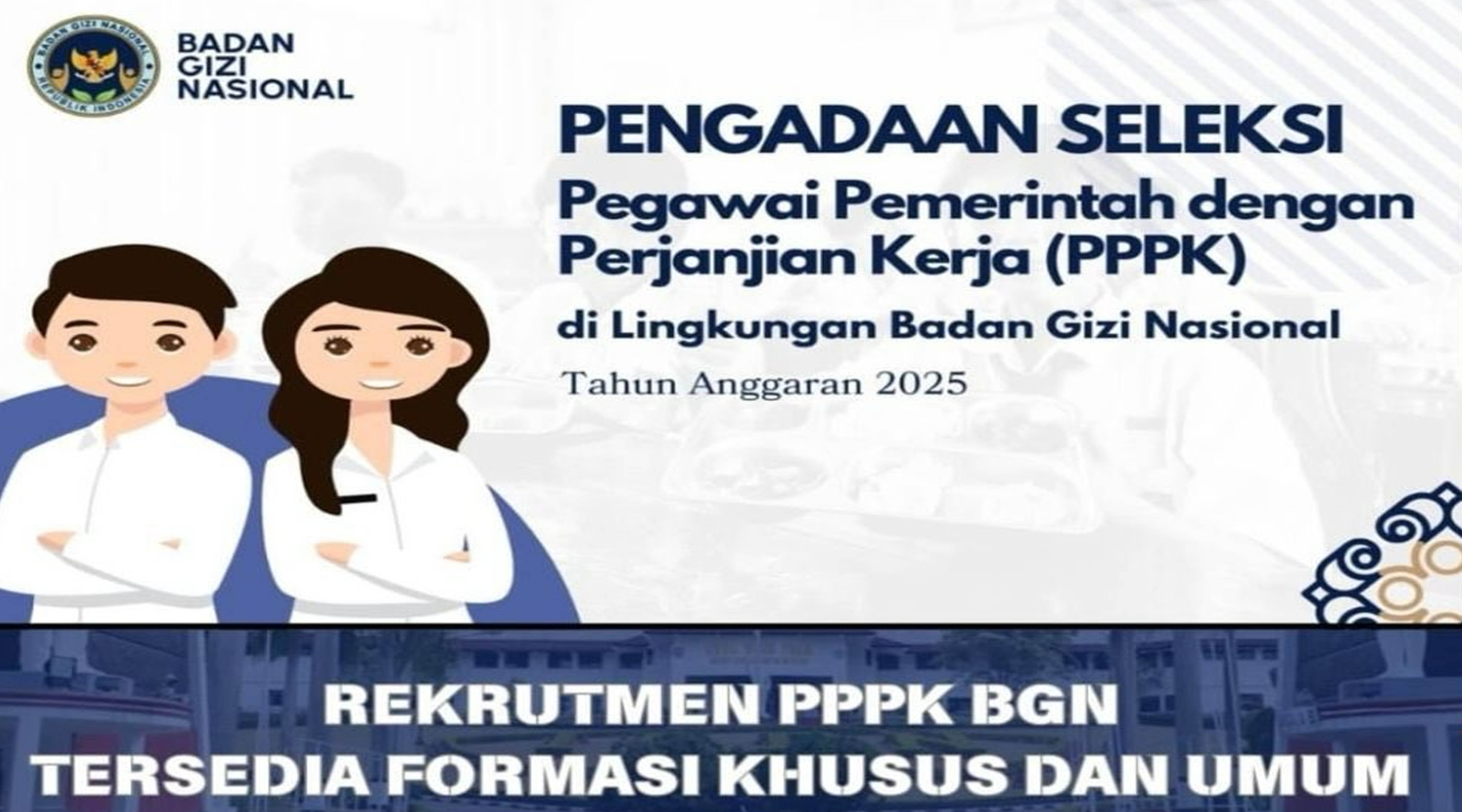 PPPK Badan Gizi Nasional tahun 2025