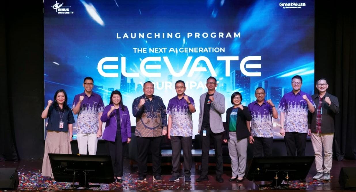 BINUS University, bersama Microsoft dan GreatNusa, melalui Microsoft Elevate luncurkan program untuk bekali generasi muda dengan keterampilan AI.