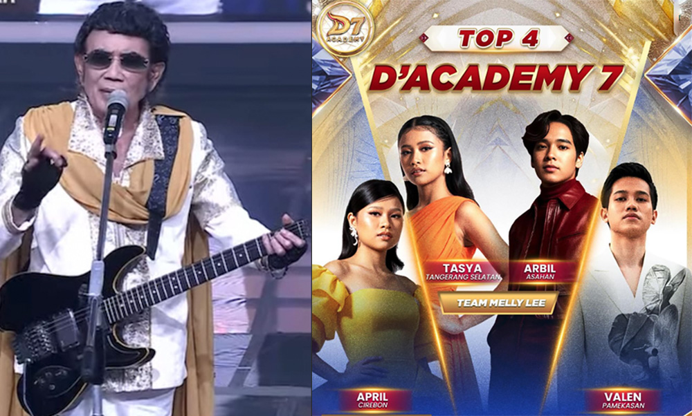 Rhoma Irama Beri Nasehat Finalis Top 4 Dangdut Academy 7 dan Menyanyikannya, Ini Lirik Lagu Perjuangan dan Doa