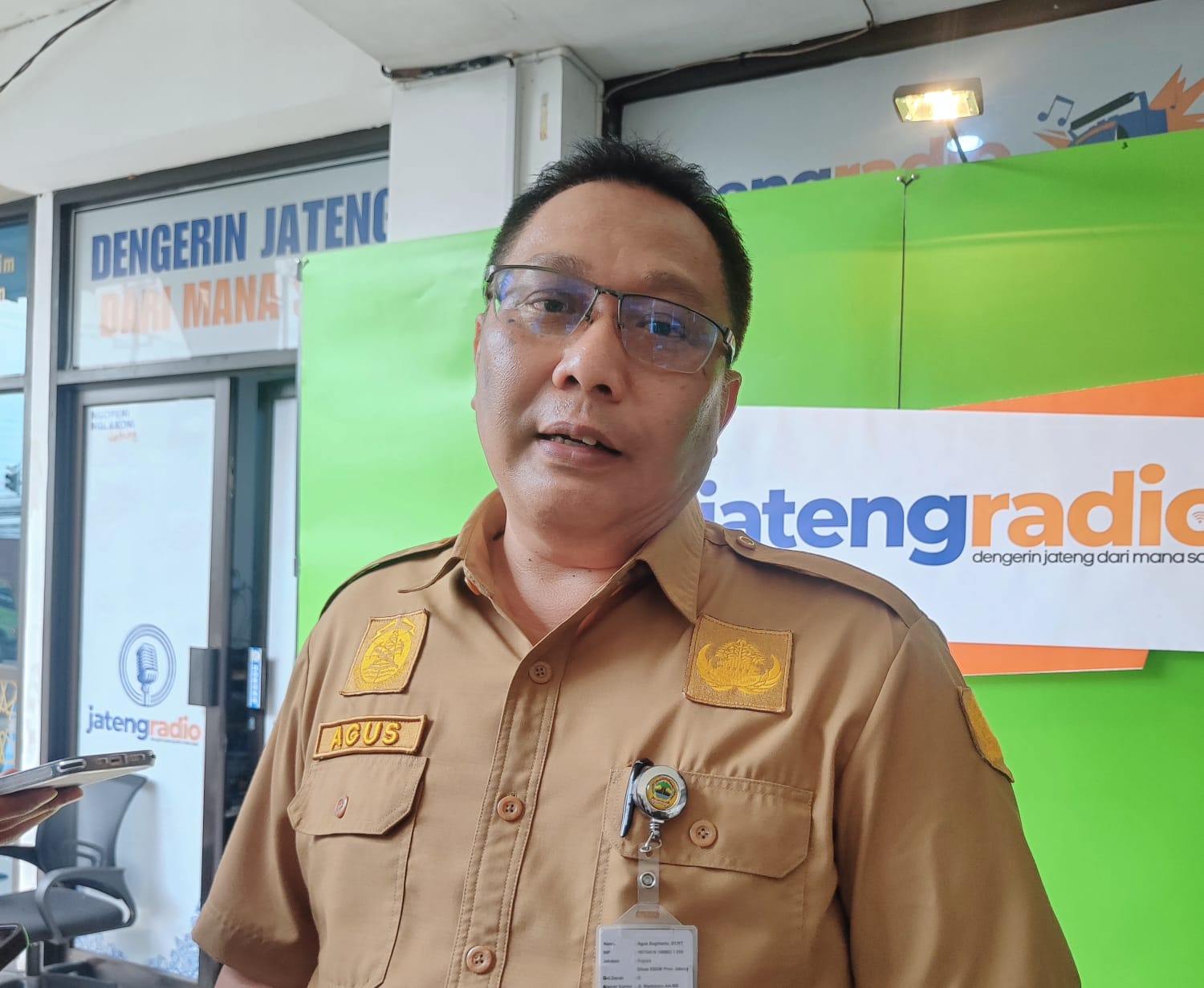 Kepala ESDM Jateng Agung Sugiharto