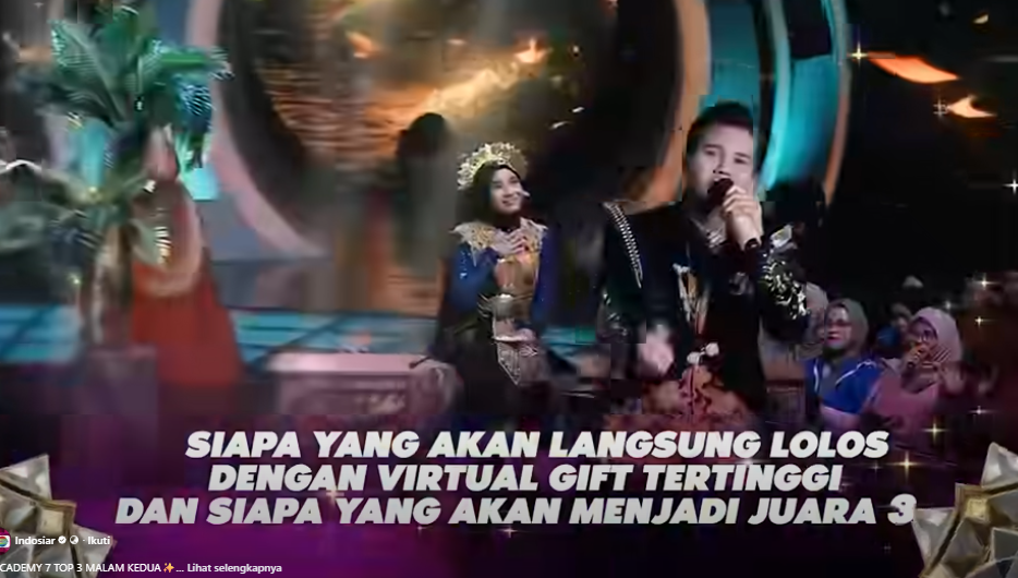 Persaingan DAcademy top 3