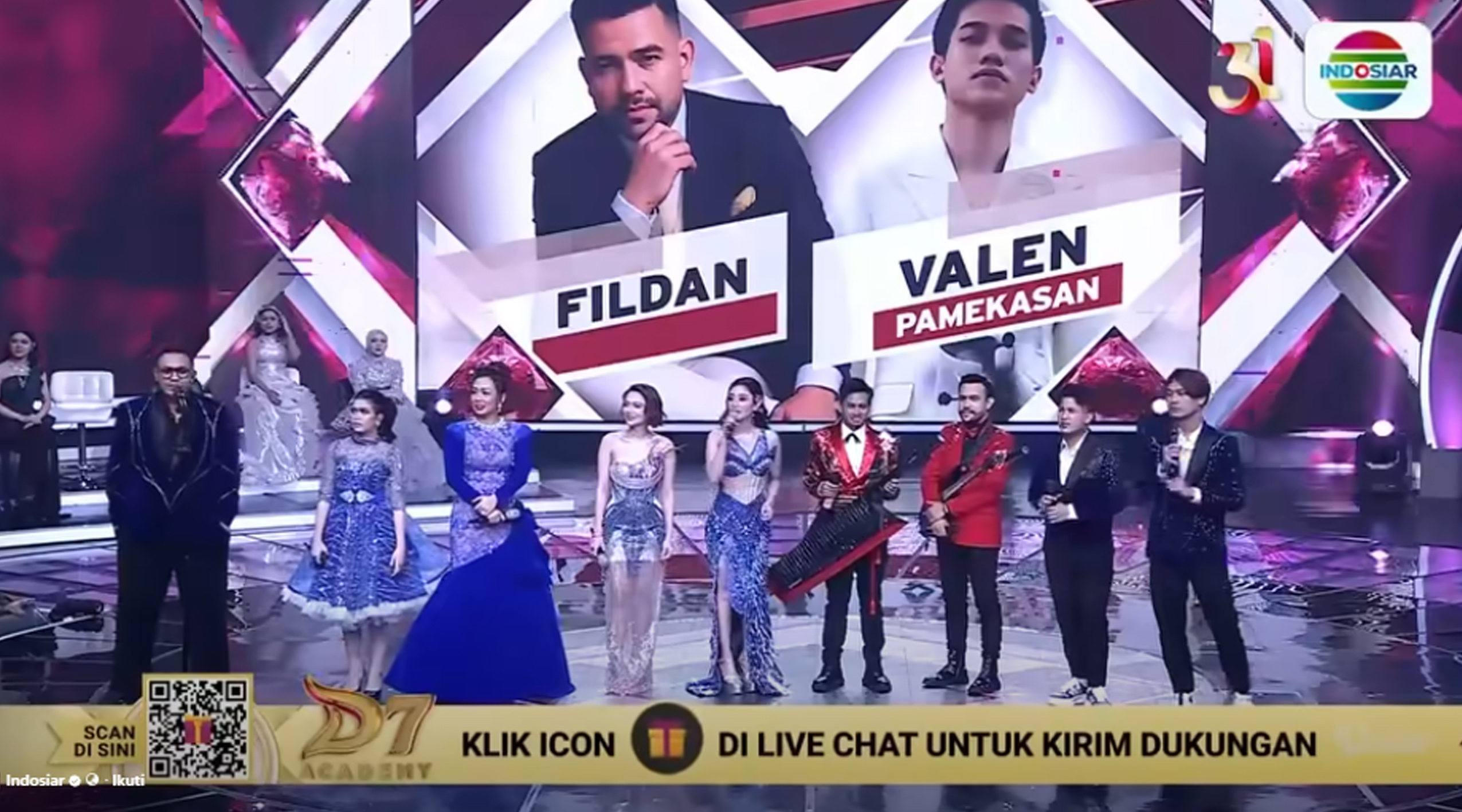 Penampilan Valen D