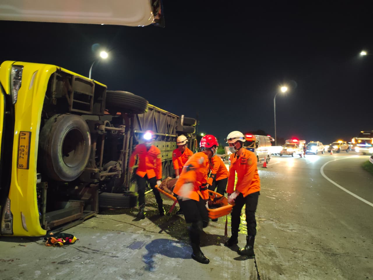 Kecelakaan Bus Cahaya Trans di Exit Tol Krapyak Semarang Dikemudikan Sopir Cadangan Akan Diperiksa Tes Urine&nbsp;
